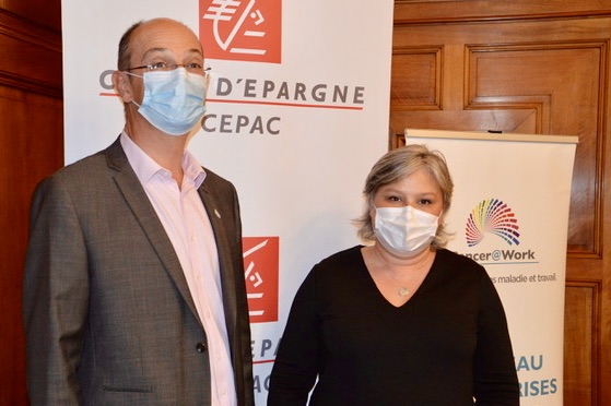 ​La Caisse d’Épargne CEPAC, première entreprise régionale à signer avec Cancer@Work