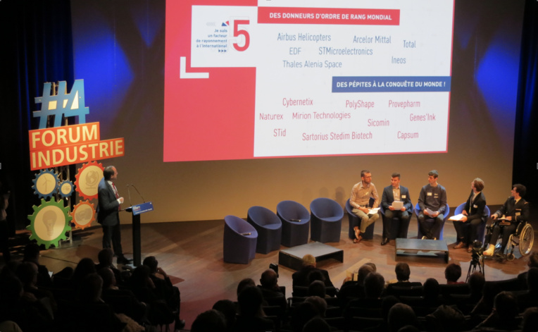 Pas de table ronde physique pour le Forum de l’Industrie, comme en 2019, mais un grand débat digital sur la réindustrialisation. (Photo JC Barla)