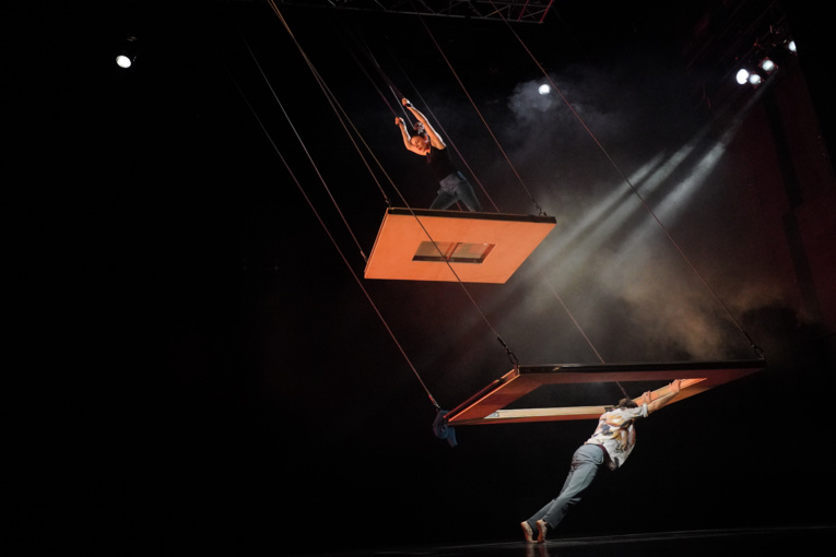 La création A nos vertiges ©Pierre Planchenault La création A nos vertiges ©Pierre Planchenault