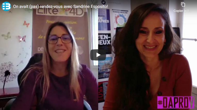 On avait (pas) rendez-vous avec Sandrine Esposito!
