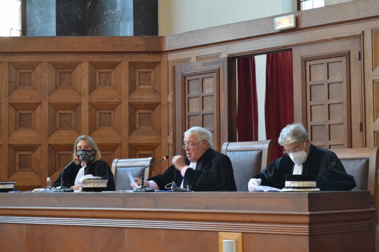 Véritable baromètre de l’activité des juges consulaires, la rentrée solennelle du tribunal de commerce de Marseille s’est tenue ce 14 janvier 2021 devant une assistance clairsemée en raison de la crise sanitaire. ©DR
