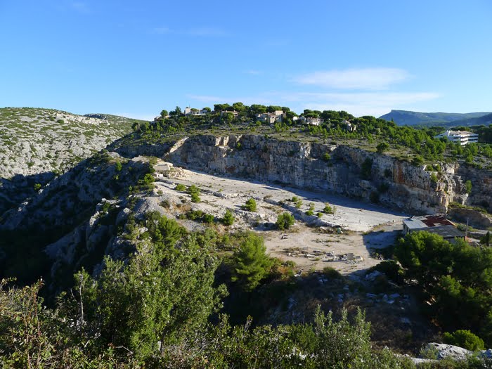 L'ancienne carrière du Bestouan devrait accueillir un complexe hôtelier haut de gamme © DR