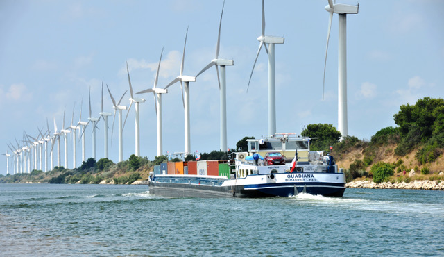 À l’horizon 2030, le volume de fret transporté sur le fleuve pourrait augmenter de moitié. © GPMM