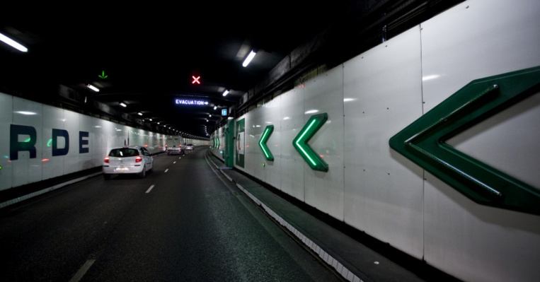 Le tunnel Prado Carénage a vu sa fréquentation chuter de 21% en 2020 © DR