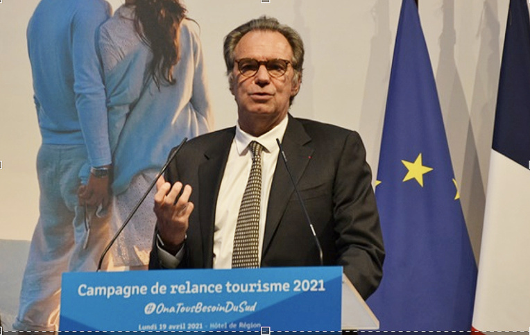 Renaud Muselier soutient le secteur du tourisme qui représente 13% du PIB de sa région (photo : F.Dubessy) Renaud Muselier soutient le secteur du tourisme qui représente 13% du PIB de sa région (photo : F.Dubessy)
