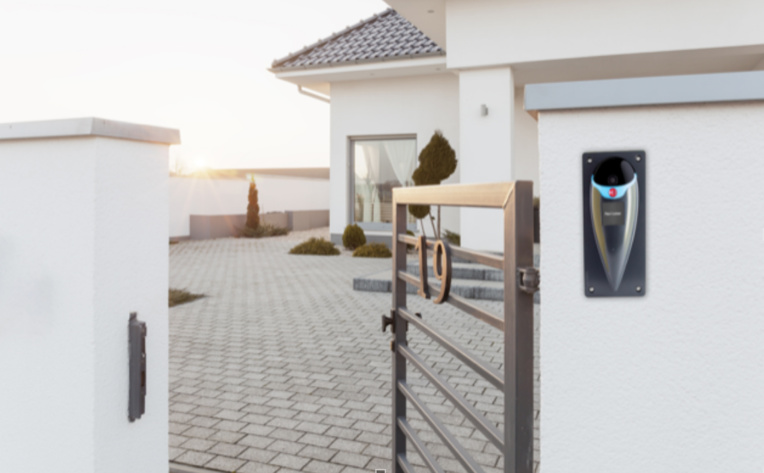 L’interphone connecté Hi) de Fenotek. Photo©DR L’interphone connecté Hi) de Fenotek. Photo©DR