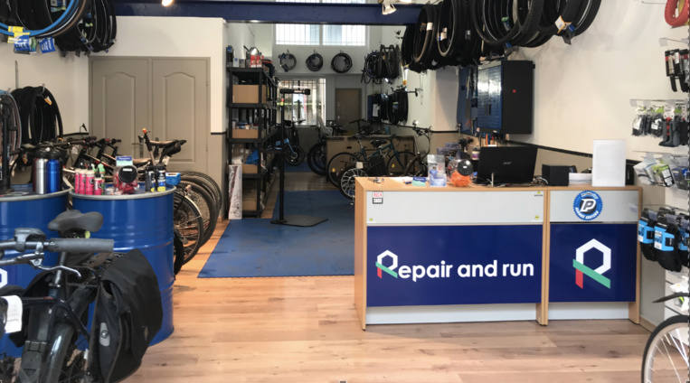 La boutique-atelier Repair and Run, rue de la République. Photo©DR