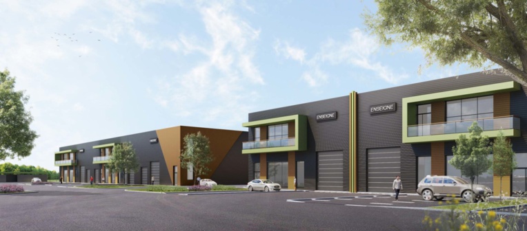 Une vue du futur Rognac Business Parc  © StoneHedge