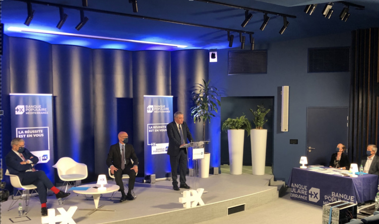 Assemblée générale de la Banque Populaire Méditerranée le 26 avril 2021. ©DR Assemblée générale de la Banque Populaire Méditerranée le 26 avril 2021. ©DR