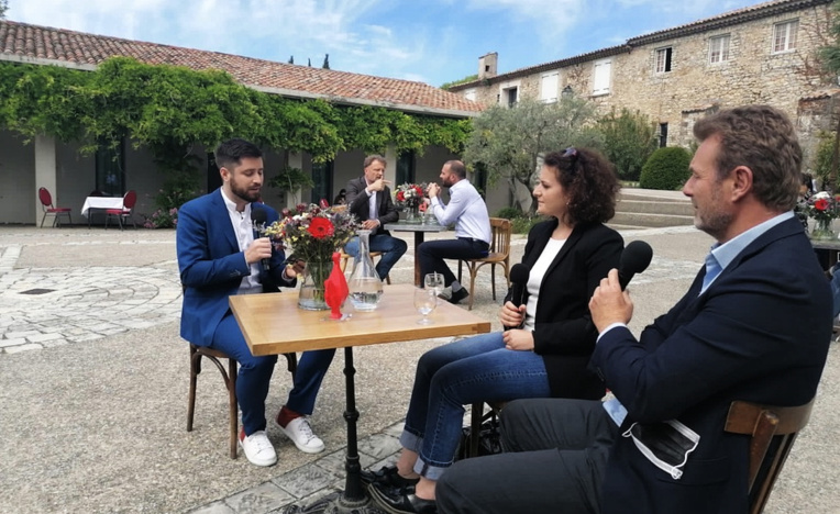 Jean Baptiste Geissler, directeur de la French Tech Aix Marseille aux cotes d'entrepreneurs engagés du territoire.