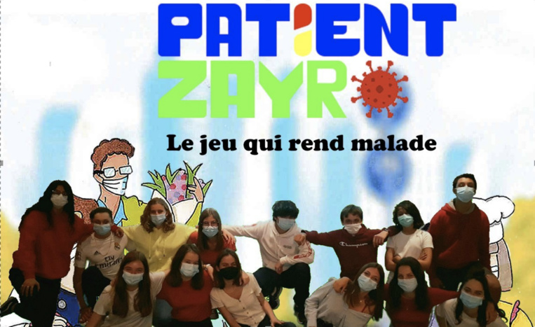 Le jeu de société sur le Covid créé par les élèves du collège Jean Zay à Rousset©DR Le jeu de société sur le Covid créé par les élèves du collège Jean Zay à Rousset©DR