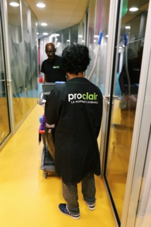 Les equipes de Proclair mobilisées sur de nombreux secteurs d'activité Les equipes de Proclair mobilisées sur de nombreux secteurs d'activité