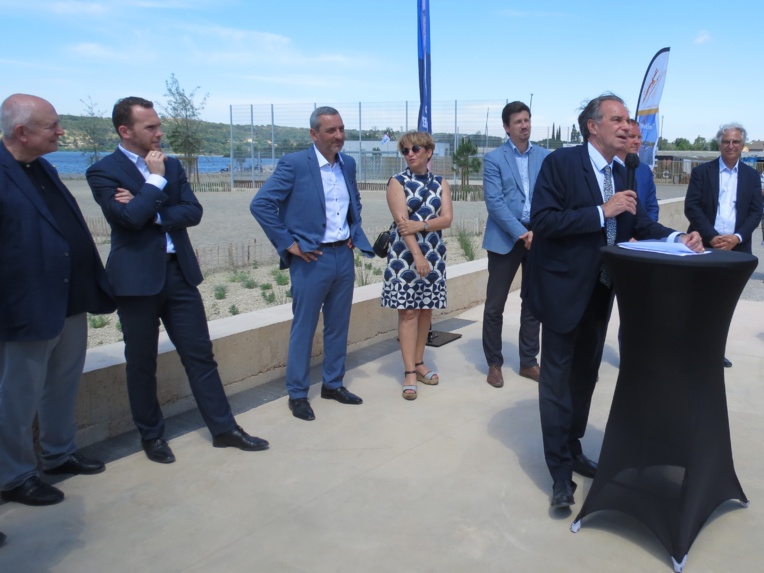 Renaud Muselier s'est dit prêt à accélérer le calendrier de la réouverture du tunnel du Rove à la courantologie (Photo JC Barla).