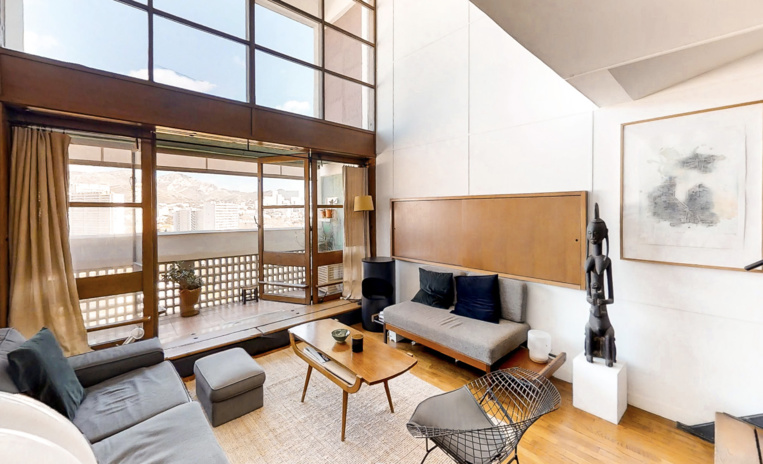 Un appartement de la Cité Radieuse à Marseille Un appartement de la Cité Radieuse à Marseille