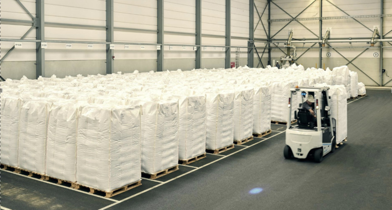 Les déchets plastiques arriveront dans des balles © QCP Les déchets plastiques arriveront dans des balles © QCP