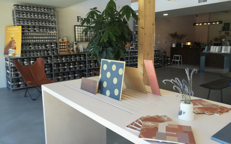 150 m2 de show-room pour passer de l'idée à l'achat (Photo JC Barla)