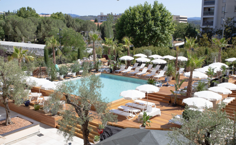 La piscine du Palm's © DR La piscine du Palm's © DR