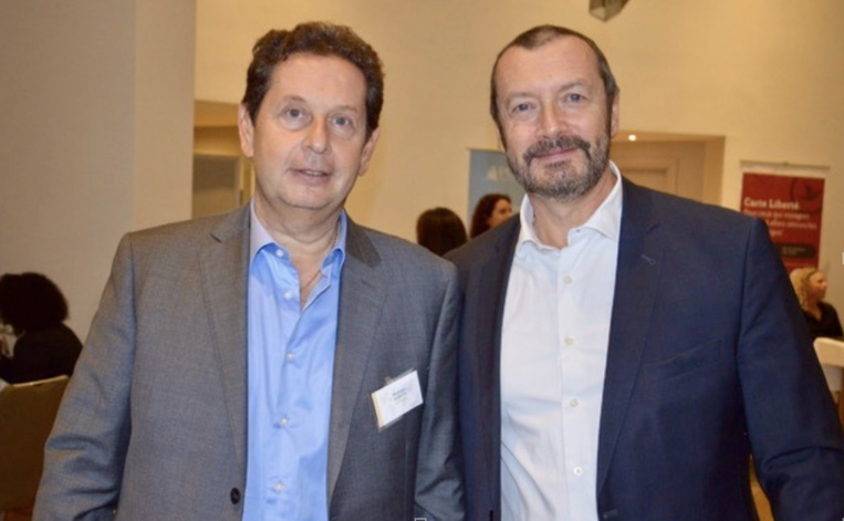 Philippe Korcia, directeur général des Voyages Eurafrique et Bertrand Visconti, directeur régional d’Air France KLM en Méditerranée. ©NBC