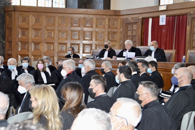 Neuf nouveaux juges ont rejoint les rangs du tribunal de commerce de Marseille. ©NBC