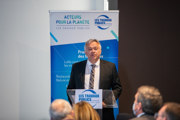 René Braja, nouveau président de la FRTP Paca © DR