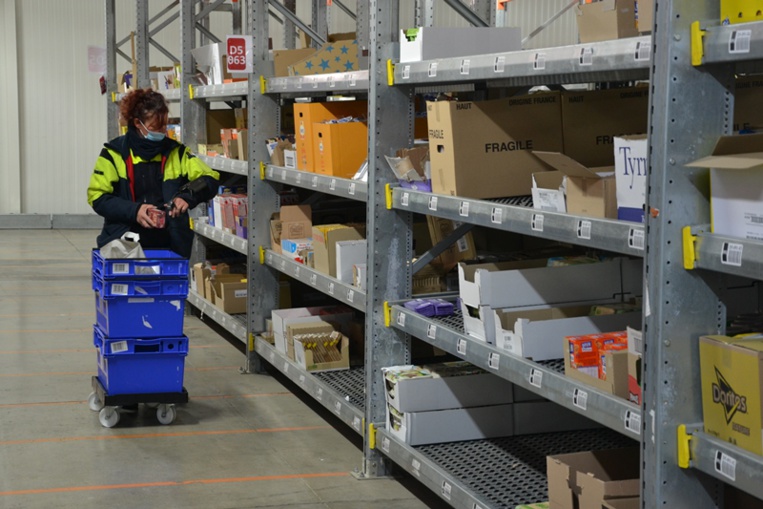 Le site de STEF propose 11 000 références (photo: F.Dubessy) Le site de STEF propose 11 000 références (photo: F.Dubessy)