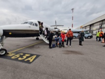 Un rapatriement de familles organisé le 11 mars dernier par Dynami. Un rapatriement de familles organisé le 11 mars dernier par Dynami.