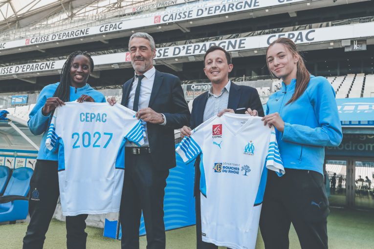 L’OM et la Caisse d’Epargne renouvellent leur partenariat pour 5 ans