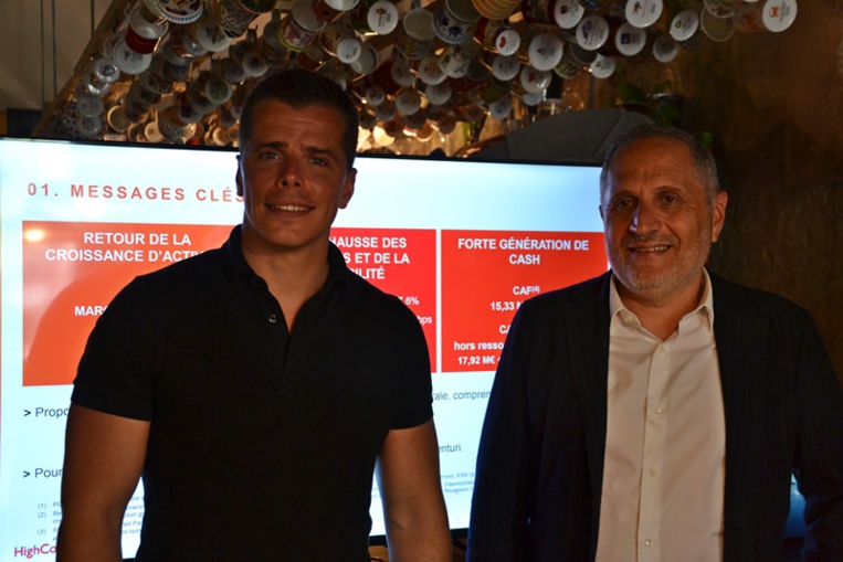 Thibault Lecerf et Didier Chabassieu mise sur le digital (photo: F.Dubessy) Thibault Lecerf et Didier Chabassieu mise sur le digital (photo: F.Dubessy)