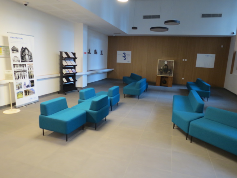 Le nouvel espace d'accueil de la succursale marseillaise (Photo JC Barla) Le nouvel espace d'accueil de la succursale marseillaise (Photo JC Barla)