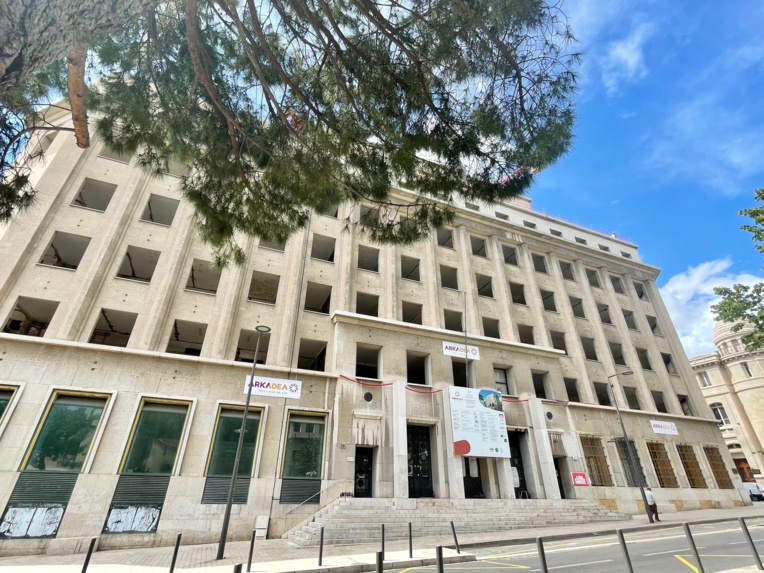 L'immeuble Grand Central sera livré fin 2023 © JP L'immeuble Grand Central sera livré fin 2023 © JP