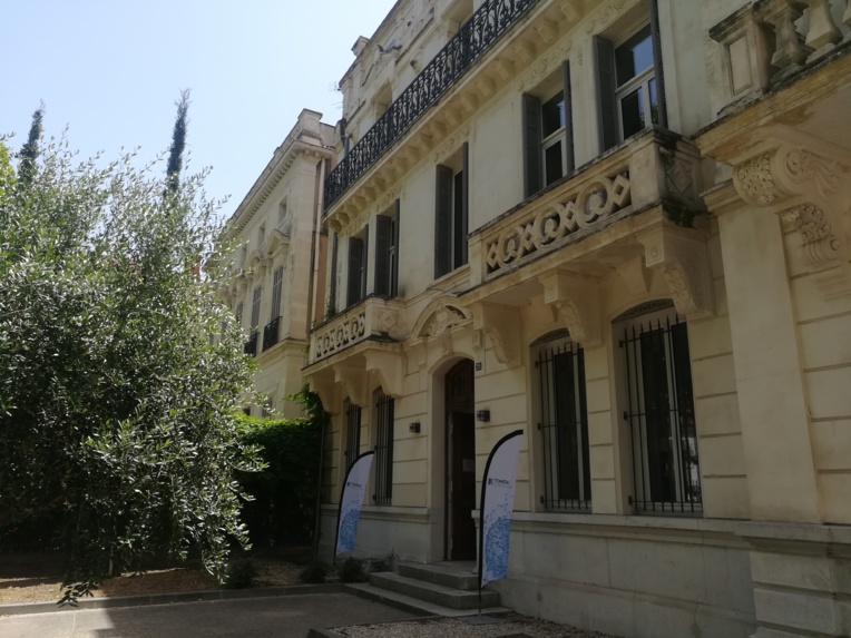 Tomra France s'est installé dans l'hôtel particulier autrefois occupé par le Crédit Agricole (Photo JC Barla)