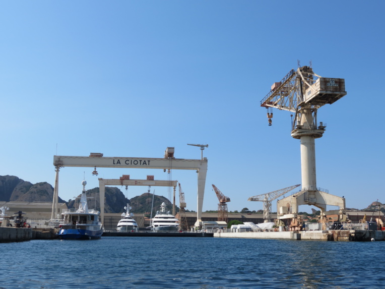 En remportant l'appel d'offres, MB92 s'inscrit dans la pérennité à La Ciotat (Photo JC Barla)