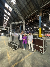 Preparation du Grand Opening de Medinsoft à la sucrerie Saint Louis Preparation du Grand Opening de Medinsoft à la sucrerie Saint Louis