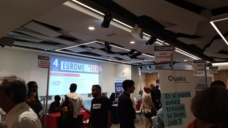 300 postes étaient à pourvoir à Euromed'tier 2022 (photo : F.Dubessy) 300 postes étaient à pourvoir à Euromed'tier 2022 (photo : F.Dubessy)