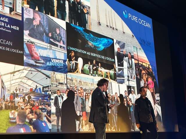 Pure Ocean célèbre 5 ans d'action au cinéma le Chambord avec David Sussmann son fondateur et Thomas de Williencourt son directeur.