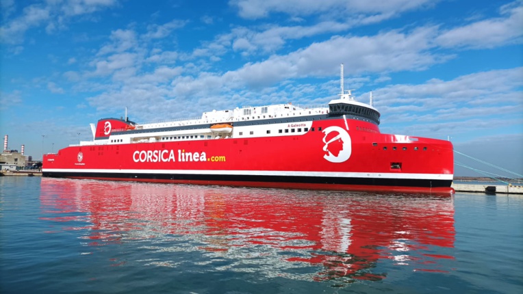 A Galeotta qui rend hommage au navire amiral de la flotte de Pascal Paoli est le neuvième navire de Corsica Linea : 6 ferries et 2 cargo-mixtes, des navires en propriété (Jean Nicoli, Monte d’Oro, Danielle Casanova, Pascal Paoli, Paglia Orba, Méditerranée et des affrétés (Vizzavona, A Nepita). ©DR A Galeotta qui rend hommage au navire amiral de la flotte de Pascal Paoli est le neuvième navire de Corsica Linea : 6 ferries et 2 cargo-mixtes, des navires en propriété (Jean Nicoli, Monte d’Oro, Danielle Casanova, Pascal Paoli, Paglia Orba, Méditerranée et des affrétés (Vizzavona, A Nepita). ©DR