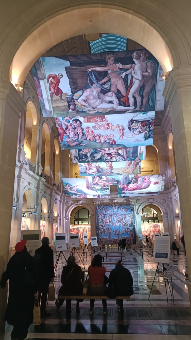 Michel-Ange s'invite au Palais de la Bourse de Marseille Michel-Ange s'invite au Palais de la Bourse de Marseille