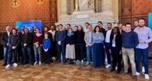 Les lauréats de la 4ème édition du Smartport Challenge en présence des porteurs de défis. ©NBC