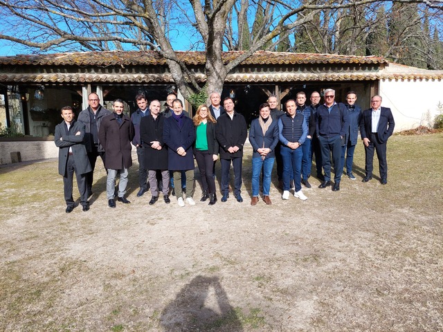 La nouvelle équipe de TLF Méditerranée réunie à Aix-en-Provence. ©DR La nouvelle équipe de TLF Méditerranée réunie à Aix-en-Provence. ©DR