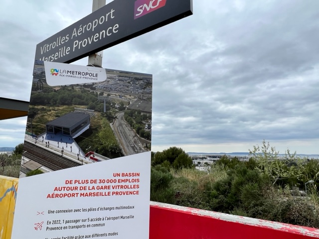 ​Un téléphérique reliera la gare ferroviaire de Vitrolles à l’aéroport