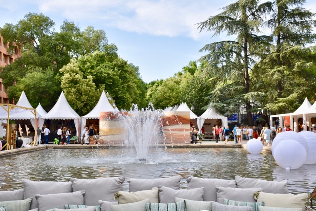 Vivre Côté Sud se déroule traditionnellement dans le parc Jourdan, à Aix-en-Provence© Bettina Pernelle