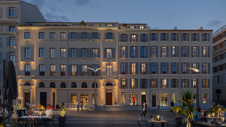 Le groupe Sebban vient d'acquérir le rdc de l'immeuble de la Marseillaise © Groupe Sebban Le groupe Sebban vient d'acquérir le rdc de l'immeuble de la Marseillaise © Groupe Sebban