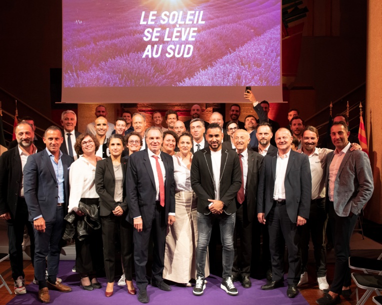 Lancement de la campagne e « Soleil se lève au Sud » à l’Hôtel de Région en présence de 300 personnalités du monde économique, associatif, sportif, culturel. ©C.Almodovar