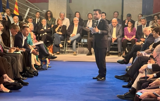 Pere Aragones, président de la Catalogne. ©NBC