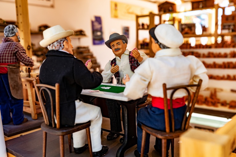 Le bassin d’Aubagne compte 70 ateliers de santonniers, créchistes et céramistes et plus de 300 salariés. Photo David Girard/ MAMP