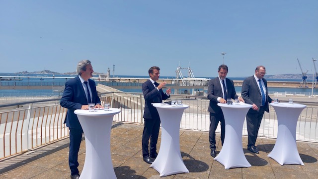 ​Emmanuel Macron : Entre copropriétés dégradées et la nouvelle gouvernance d’un grand port Marseille-Lyon