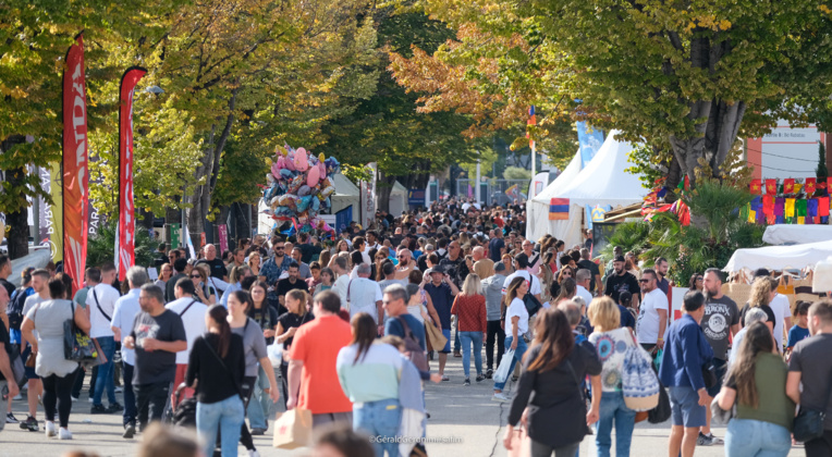 Pendant l’édition 2022 de la Foire internationale de Marseille. © G. Geronimi Pendant l’édition 2022 de la Foire internationale de Marseille. © G. Geronimi