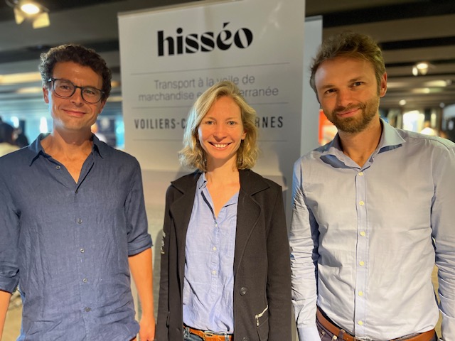 Photo : Bruno Daniel, Djamina, Daniel-Caseneuve, et Pierre Grateau, confondateurs d’Hisseo ont exposé leur projet le 19 septembre aux Blue Med Days à Marseille. ©NBC Photo : Bruno Daniel, Djamina, Daniel-Caseneuve, et Pierre Grateau, confondateurs d’Hisseo ont exposé leur projet le 19 septembre aux Blue Med Days à Marseille. ©NBC