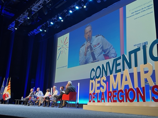 La sécurité a été le thème central de la 5e convention annuelle des maires de la Région Sud le 13 novembre 2023 à Marseille. ©NBC