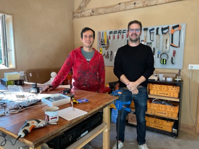 Herman et Diego, fondateurs des Petits Labos. ©NBC Herman et Diego, fondateurs des Petits Labos. ©NBC